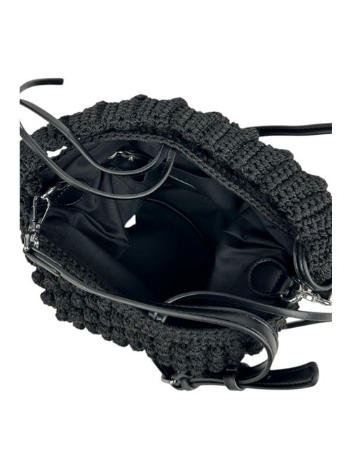 women's bucket hat with black pom pom Gianni Chiarini | BS11576-TRCBBLNERO